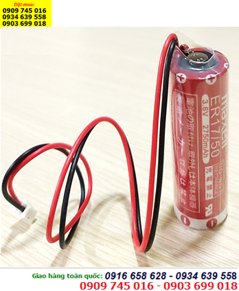 Maxell ER17/50, Pin Maxell ER17/50 lithium 3.6v size A 2750mAh Made in Japan